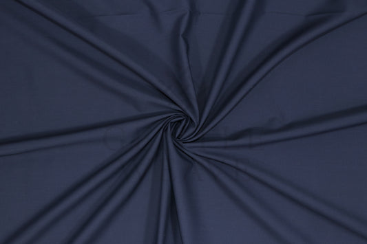Navy Blue Wash and Wear Men’s Suiting Fabric