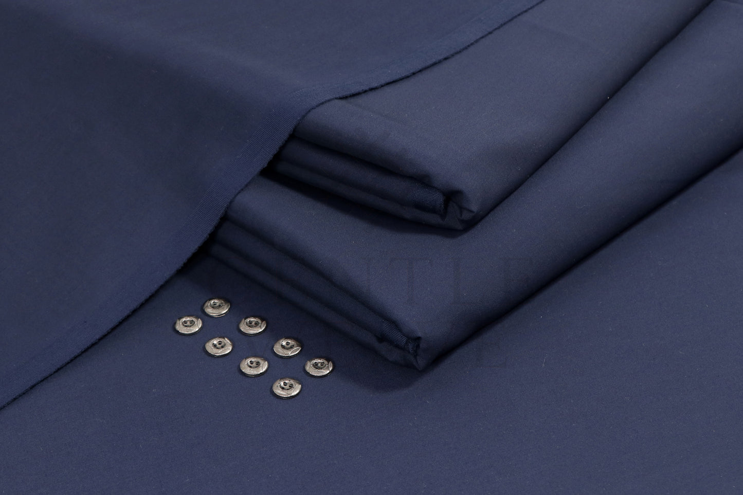Navy Blue Wash and Wear Men’s Suiting Fabric