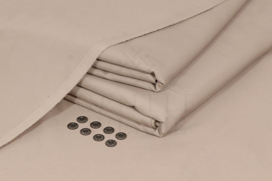Beige Wash and Wear Men’s Suiting Fabric
