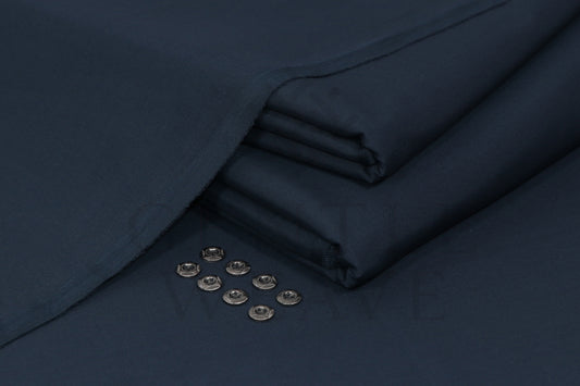 Dark Blue Wash and Wear Men’s Suiting Fabric