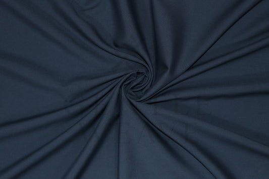 Dark Blue Wash and Wear Men’s Suiting Fabric